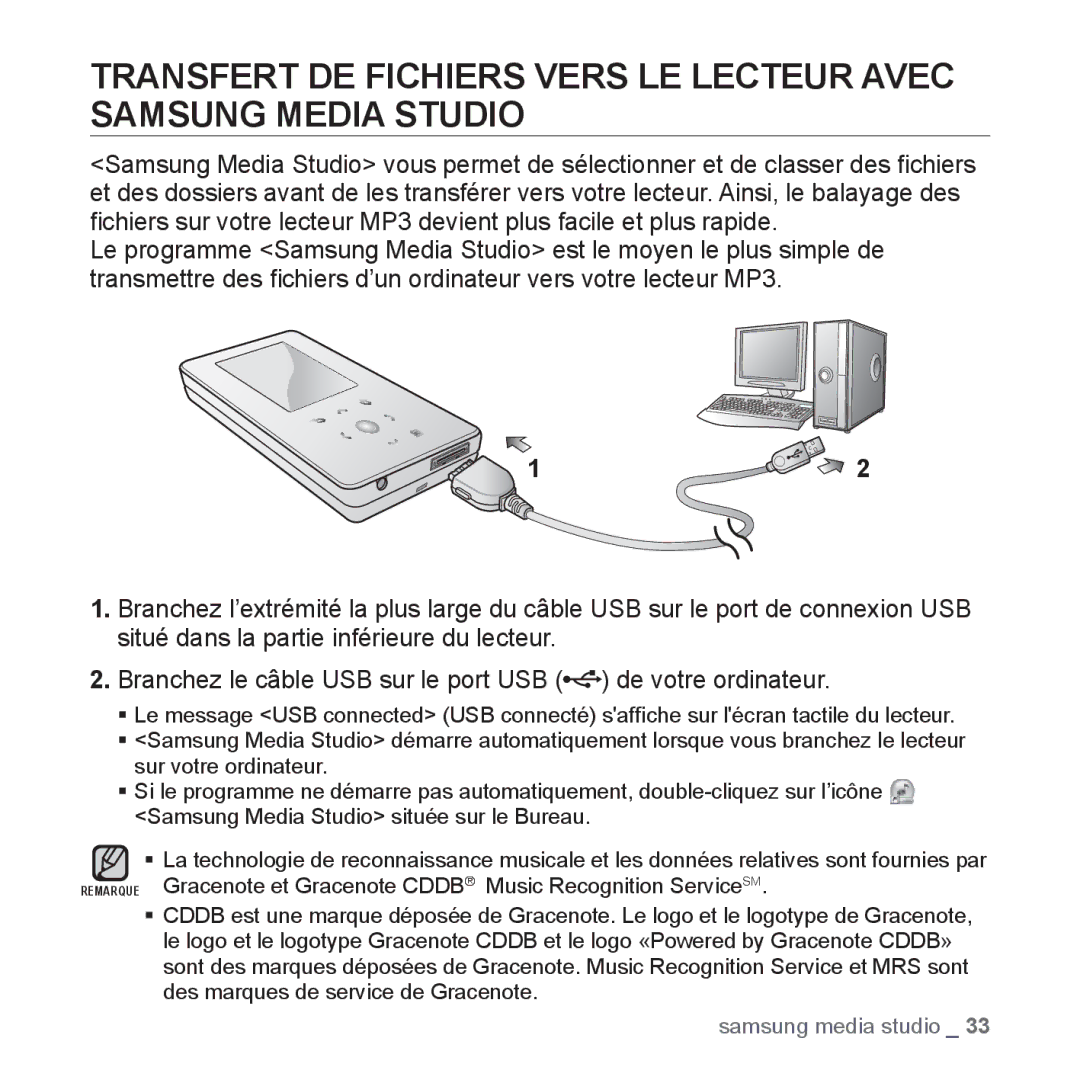 Samsung YP-S5JQB/XEF, YP-S5JAB/XEF, YP-S5JCW/XEF, YP-S5JCB/XEF manual Samsung media studio 