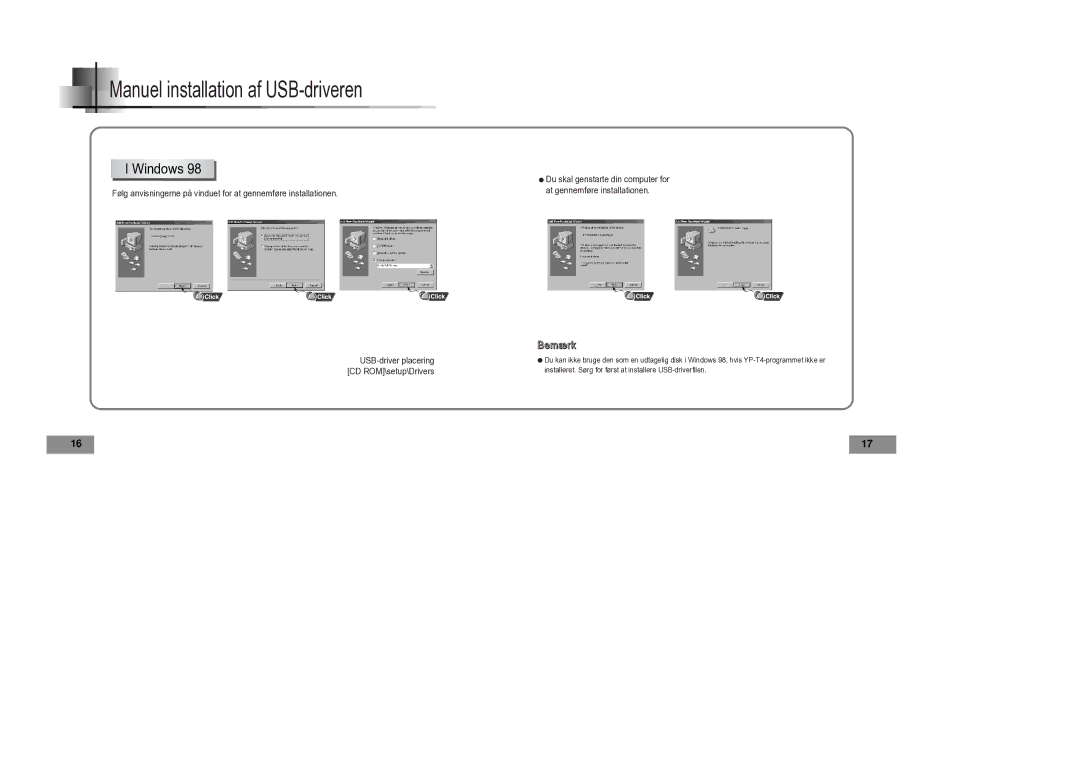 Samsung YP-T4V/ELS manual Windows 