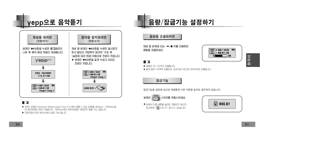 Samsung YP-T5V/XSV manual 