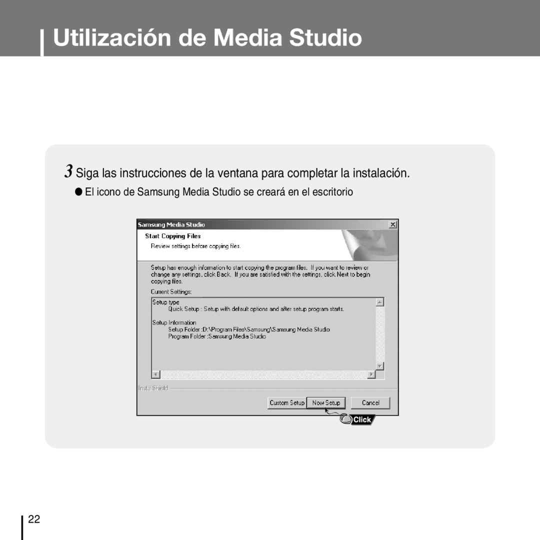 Samsung YP-T7FZS/ELS, YP-T7FZS/XEF, YP-T7FXB/ELS, YP-T7FZS/XET manual Utilización de Media Studio 