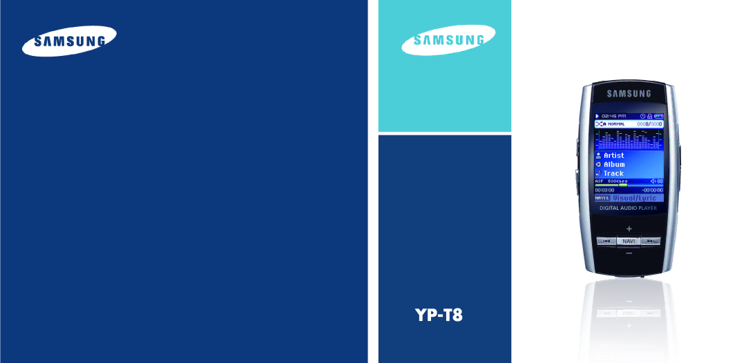 Samsung YP-T8Q/ELS, YP-T8A/ELS, YP-T8X/ELS, YP-T8Z/ELS, YP-T8Q/EDC, YP-T8QW/AAW, YP-T8V/AAW, YP-T8X/XSG, YP-T8X/AAW manual 