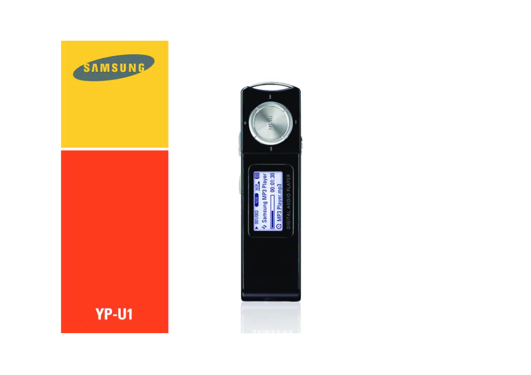 Samsung YP-U1QB/ELS, YP-U1Z/ELS, YP-U1X/ELS manual 