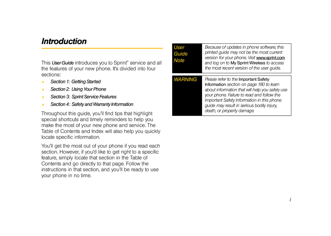 Samsung Z400 manual Introduction 