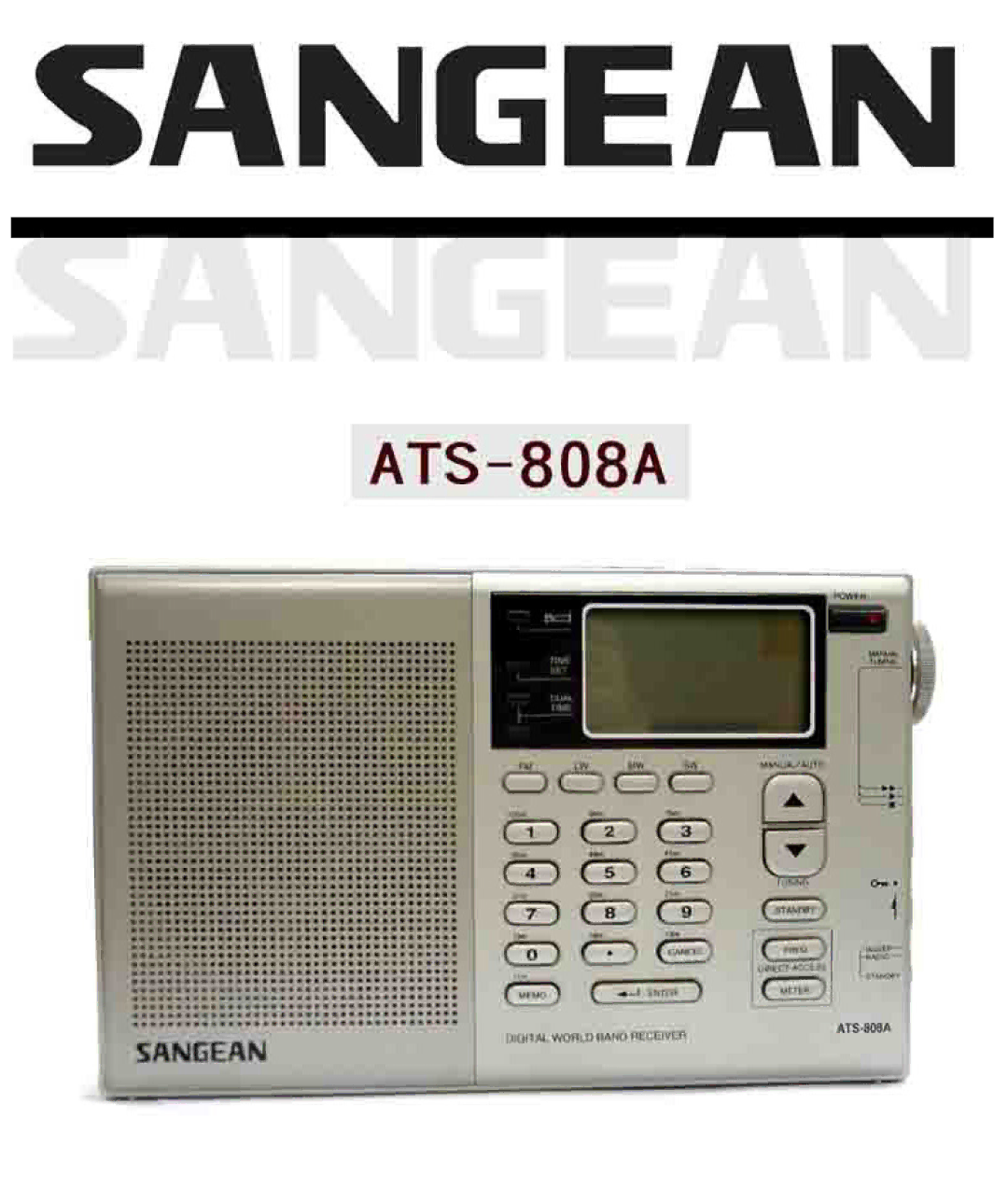 Sangean Electronics ATS-808A manual 