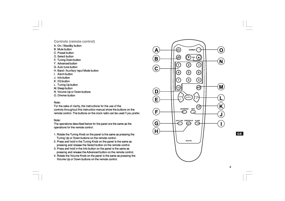 Sangean Electronics DDR-31+ manual Controls remote control 