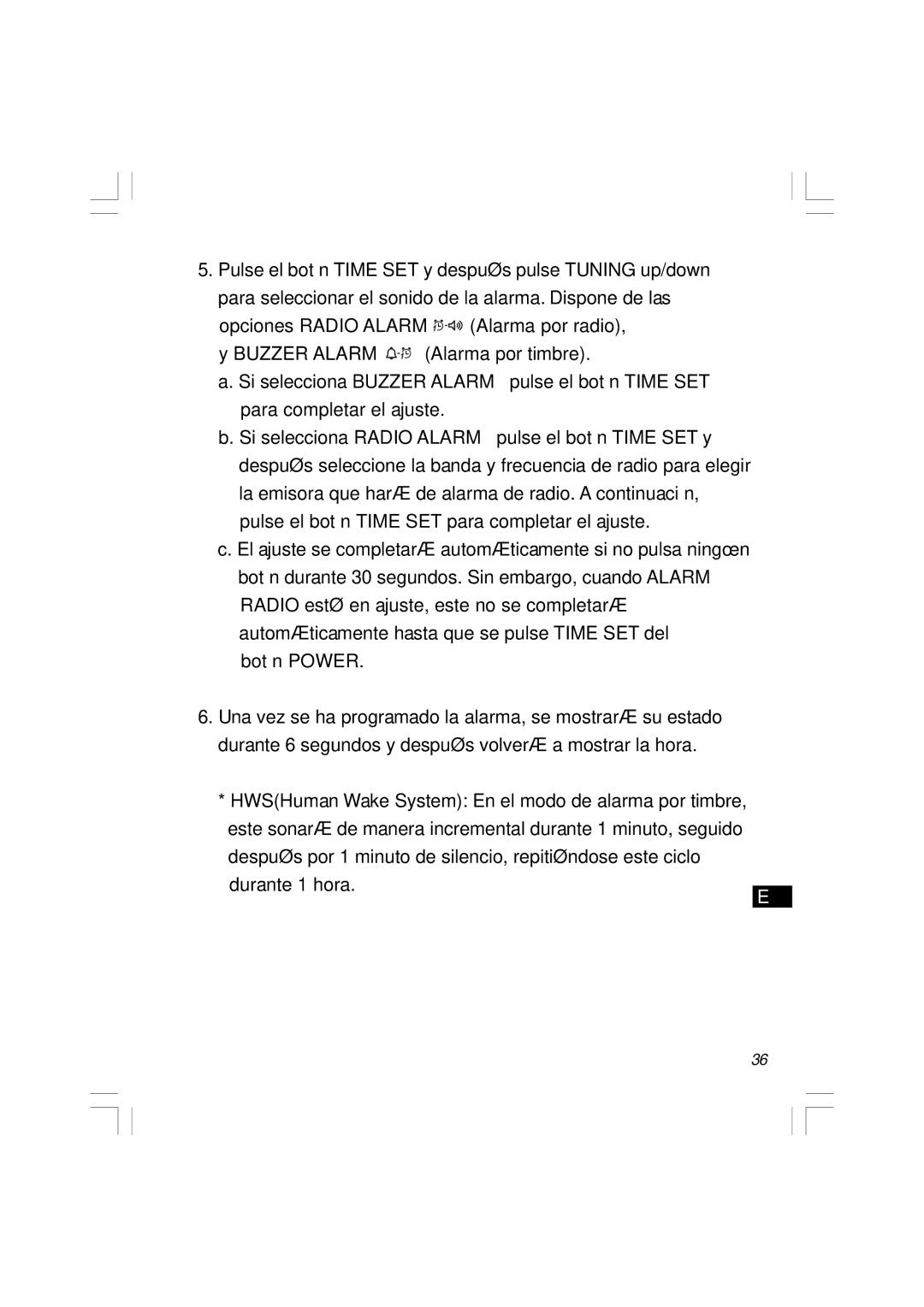 Sangean Electronics RCR-5 manual 