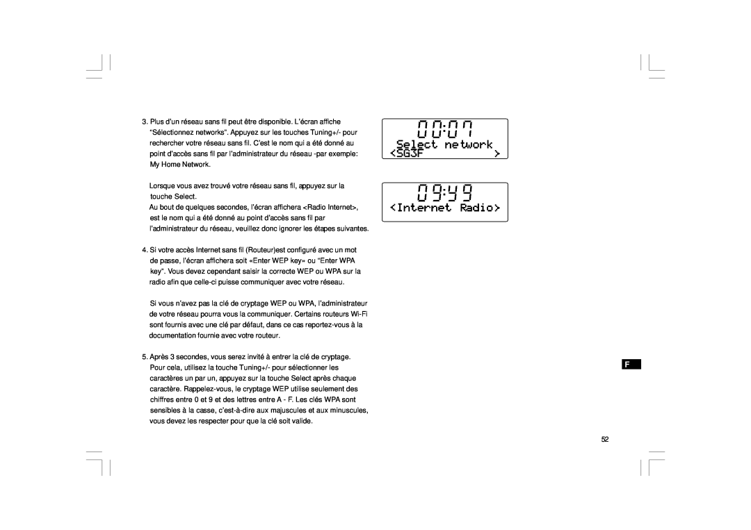 Sangean Electronics RCR-7WF, RCR-8WF manual 
