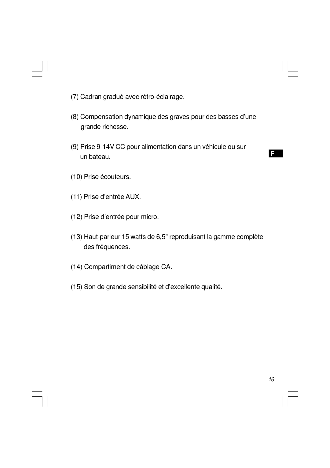 Sangean Electronics U1 user service 