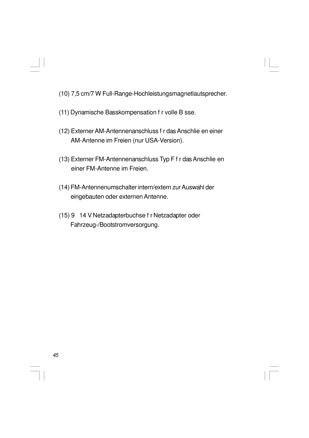 Sangean Electronics WR-11 manual 