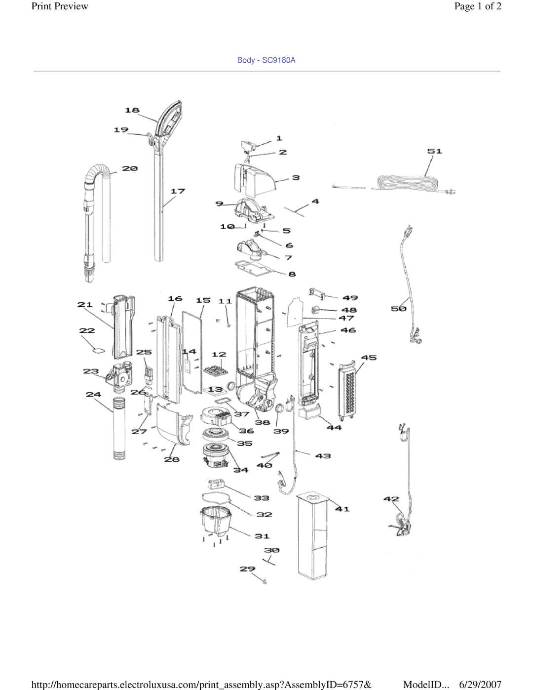 Sanitaire manual Body SC9180A 