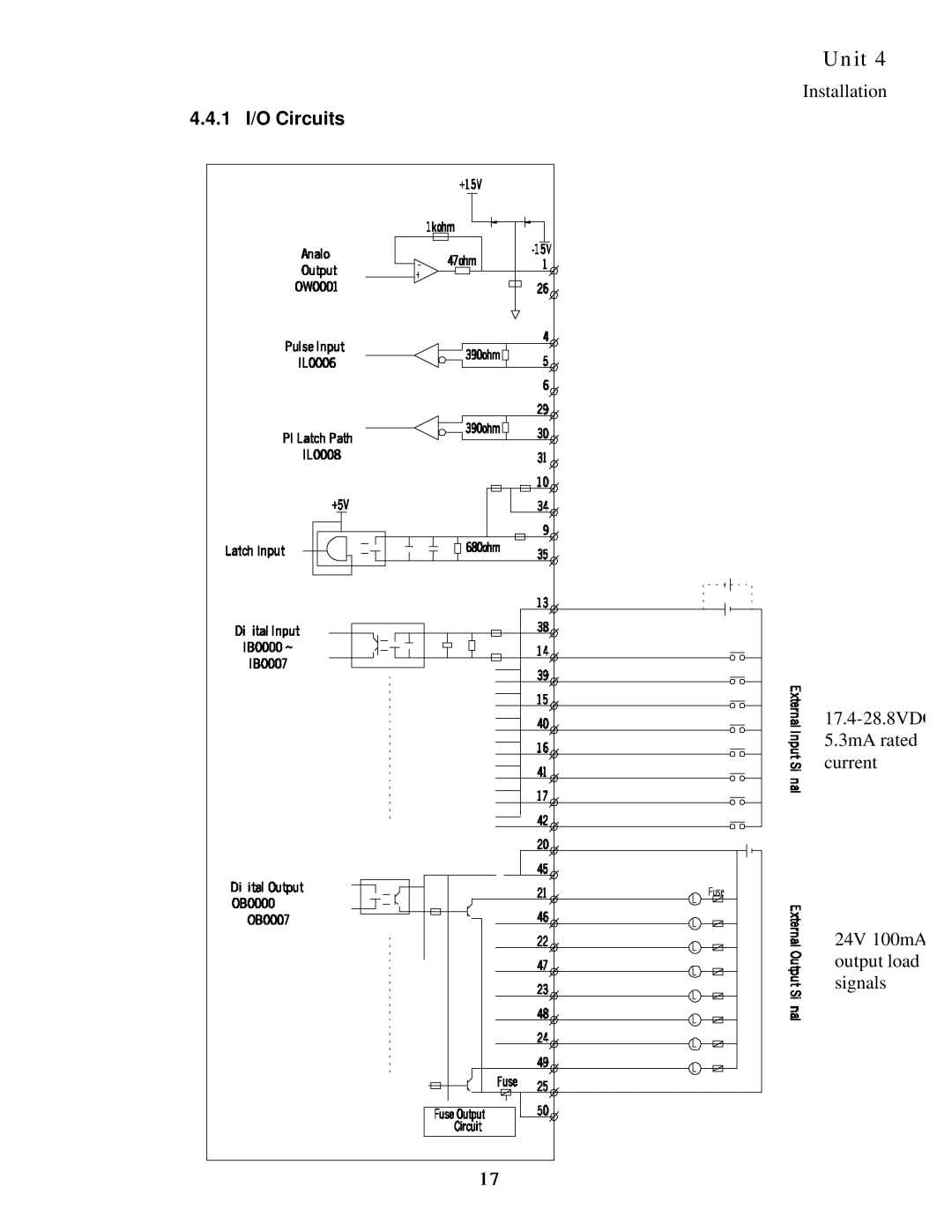 Sankyo 11AR manual Circuits 