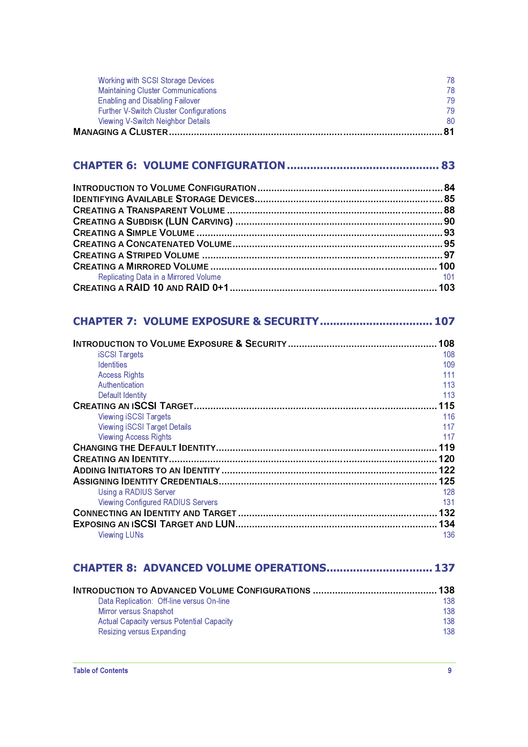 SANRAD V-Switch manual Volume Exposure & Security 