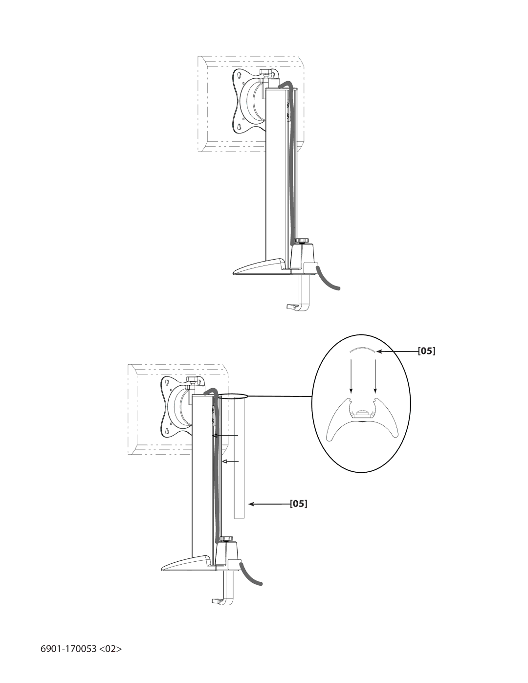 Sanus Systems 6901-170053 important safety instructions 