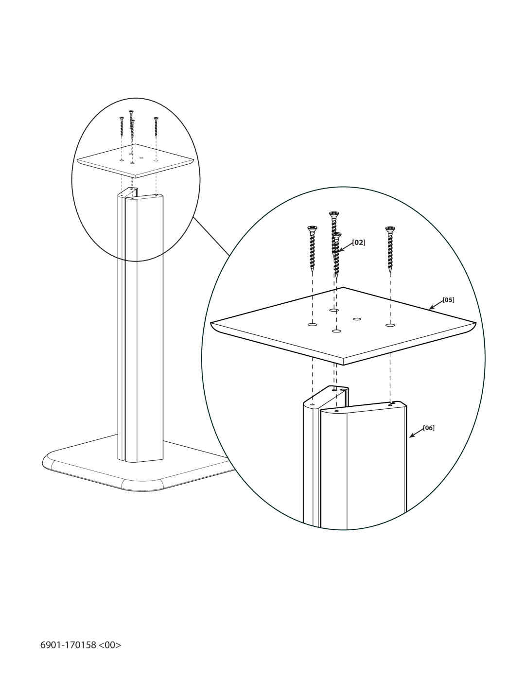 Sanus Systems BF16 important safety instructions 6901-170158 