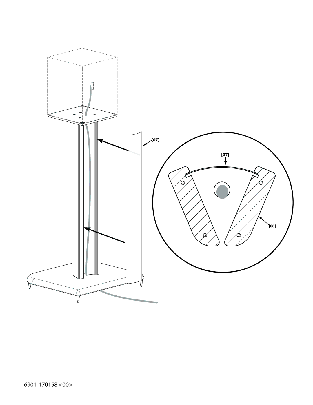 Sanus Systems BF16 important safety instructions 6901-170158 