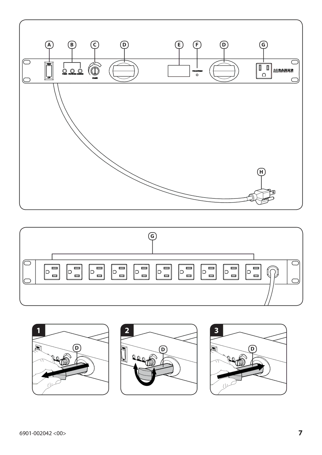 Sanus Systems CAPCO1 manual C De F Dg 