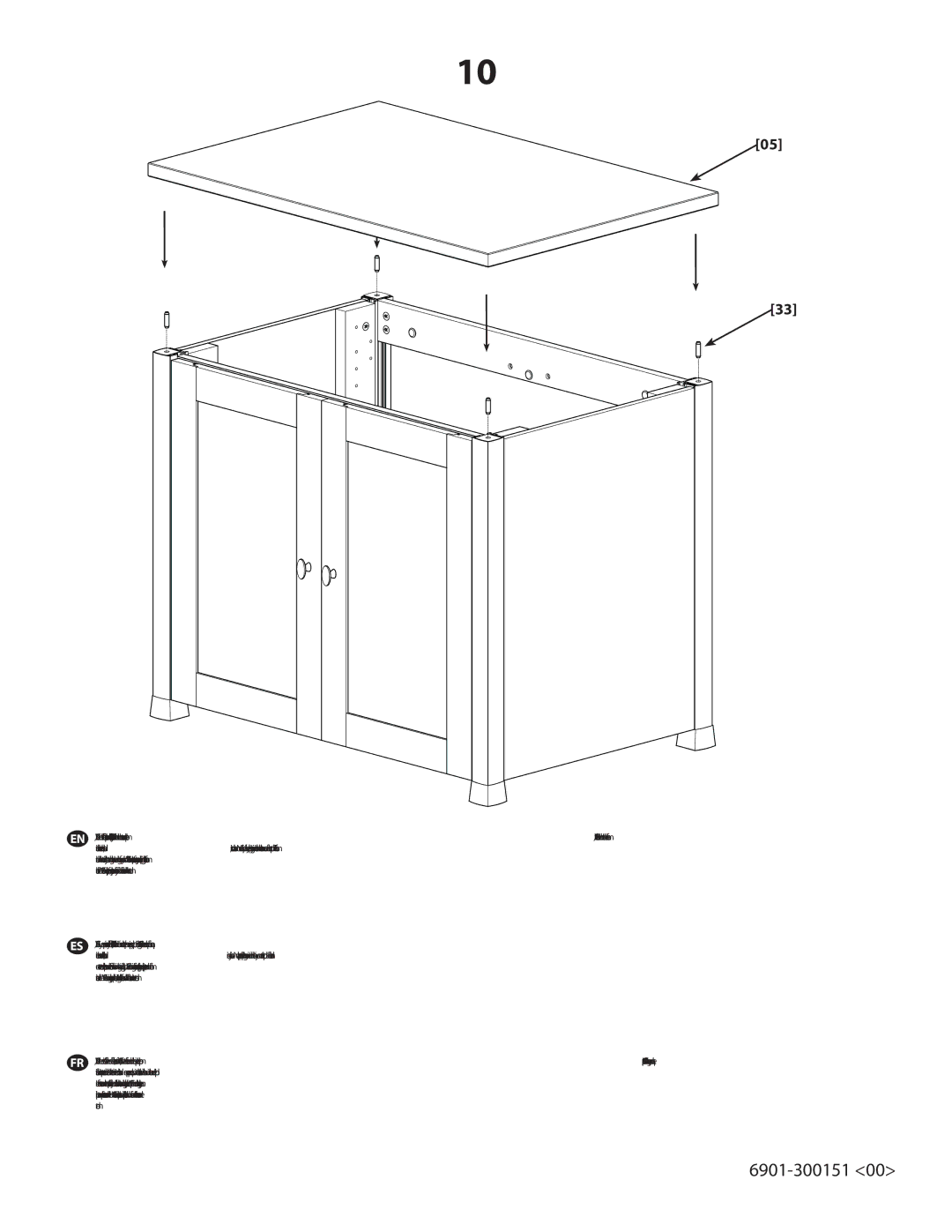 Sanus Systems CFAV34 manual 6901-300151 