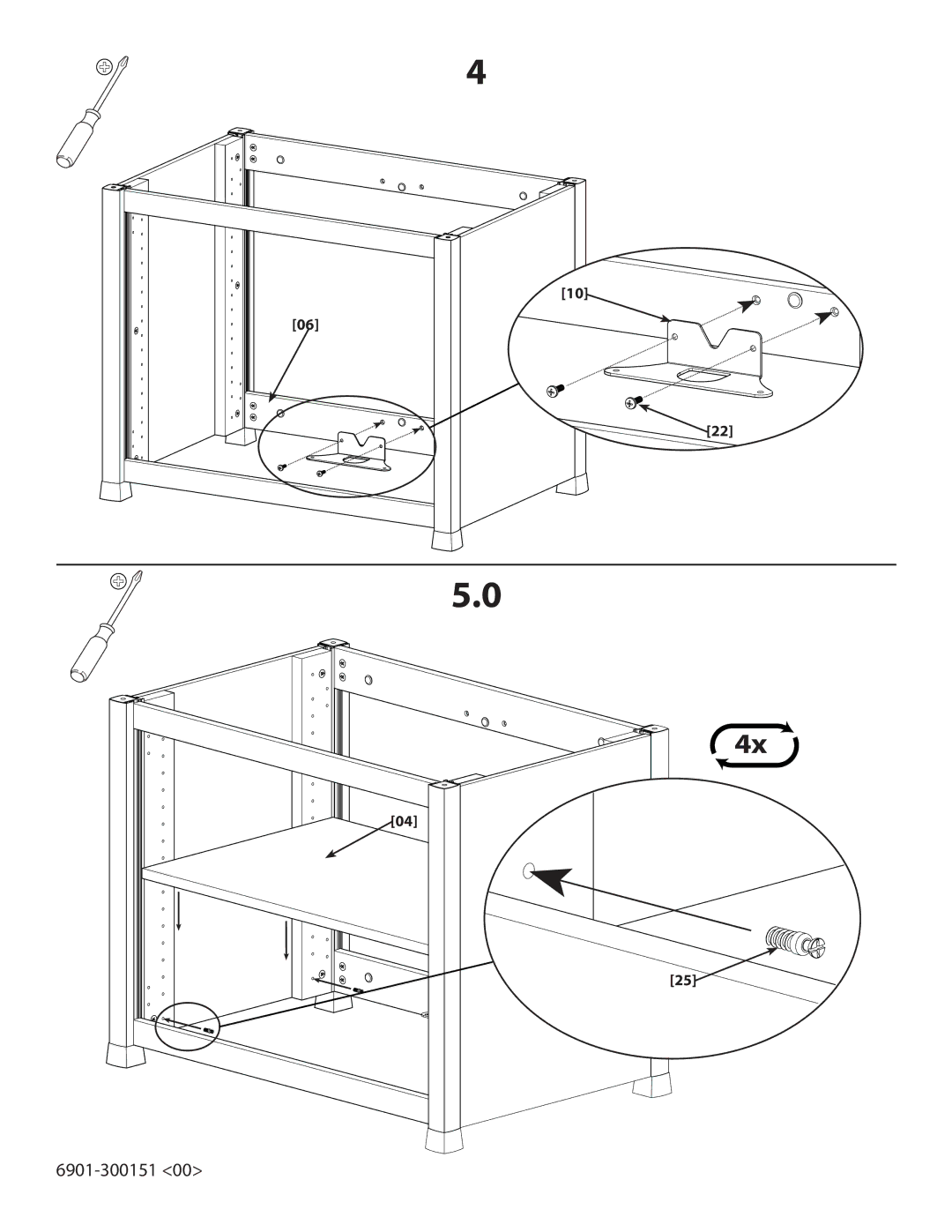 Sanus Systems CFAV34 manual 6901-300151 