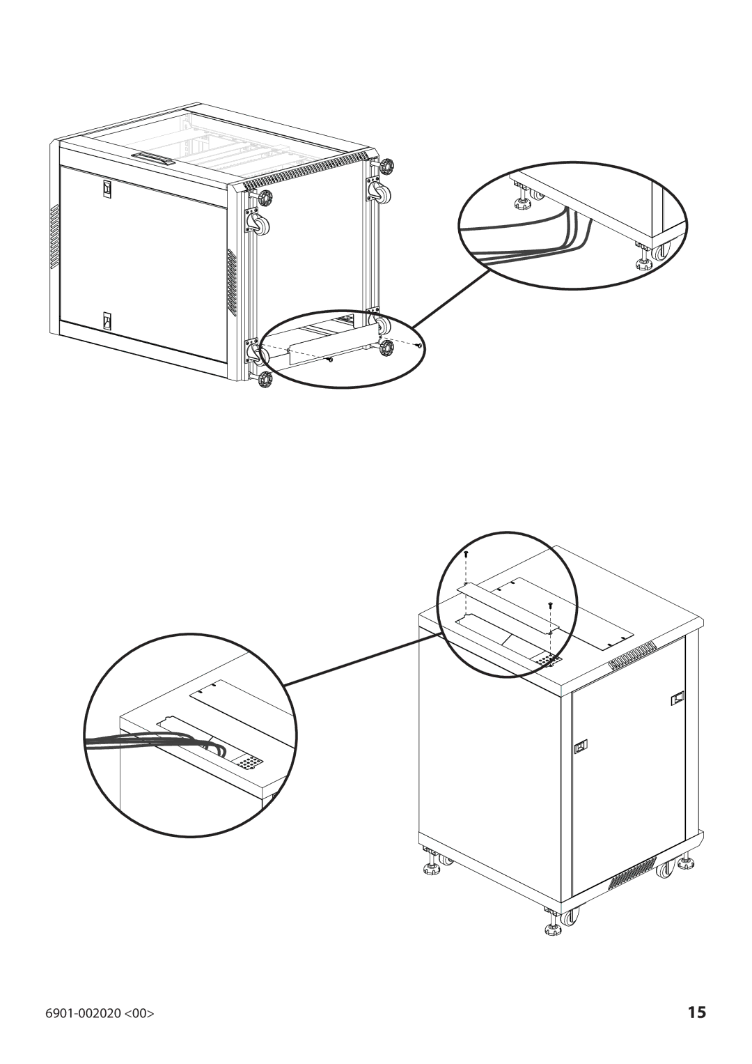 Sanus Systems CFR115, CFR127 manual 6901-002020 