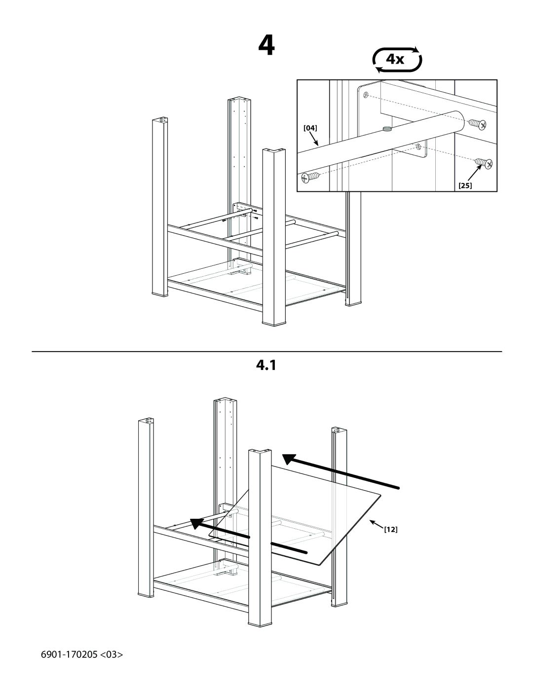 Sanus Systems DFAV30 important safety instructions 6901-170205 