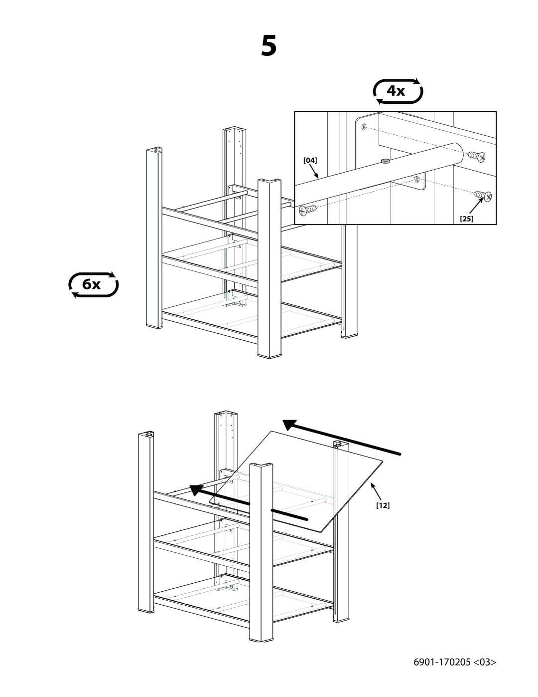 Sanus Systems DFAV30 important safety instructions 6901-170205 