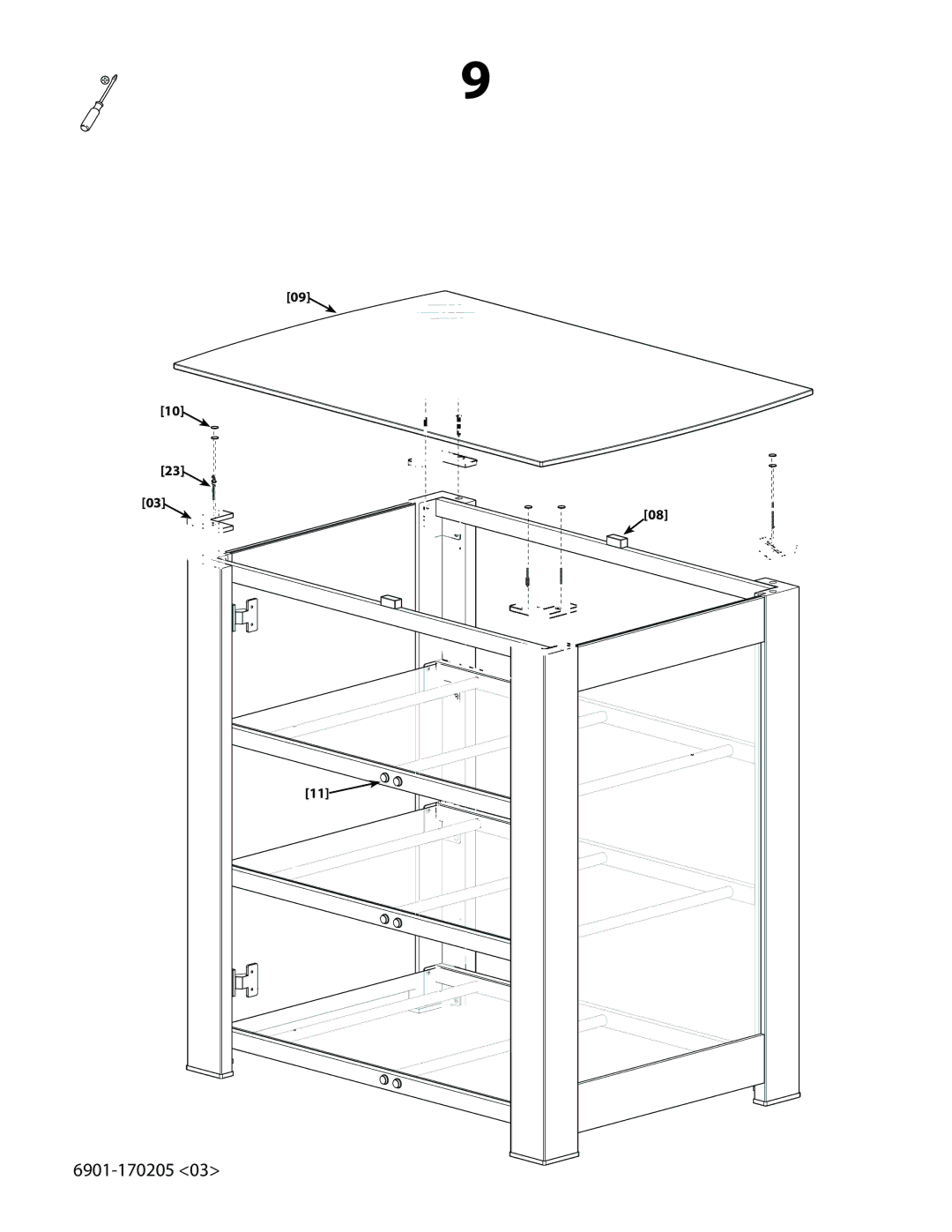 Sanus Systems DFAV30 important safety instructions 6901-170205 