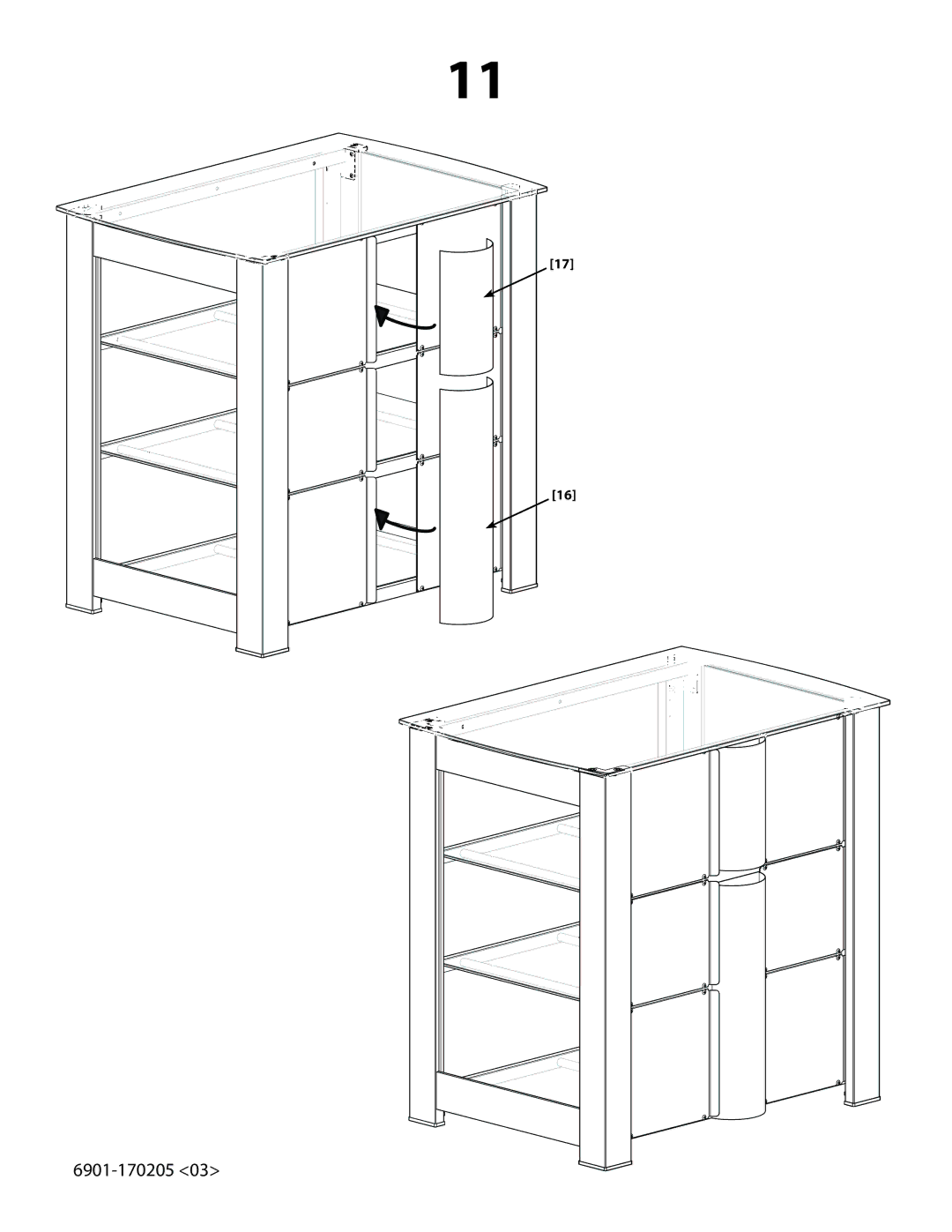 Sanus Systems DFAV30 important safety instructions 6901-170205 