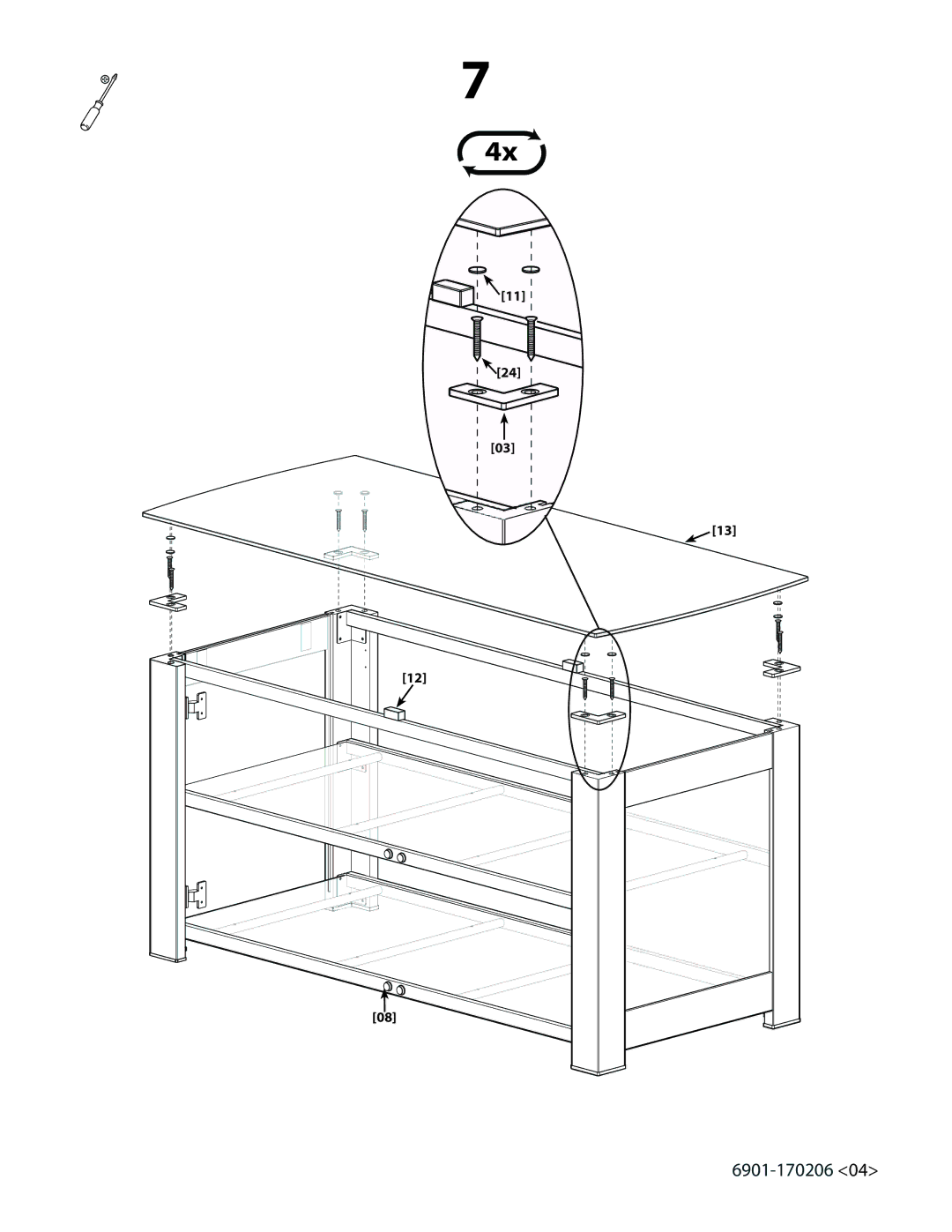 Sanus Systems DFV49 important safety instructions 6901-170206 