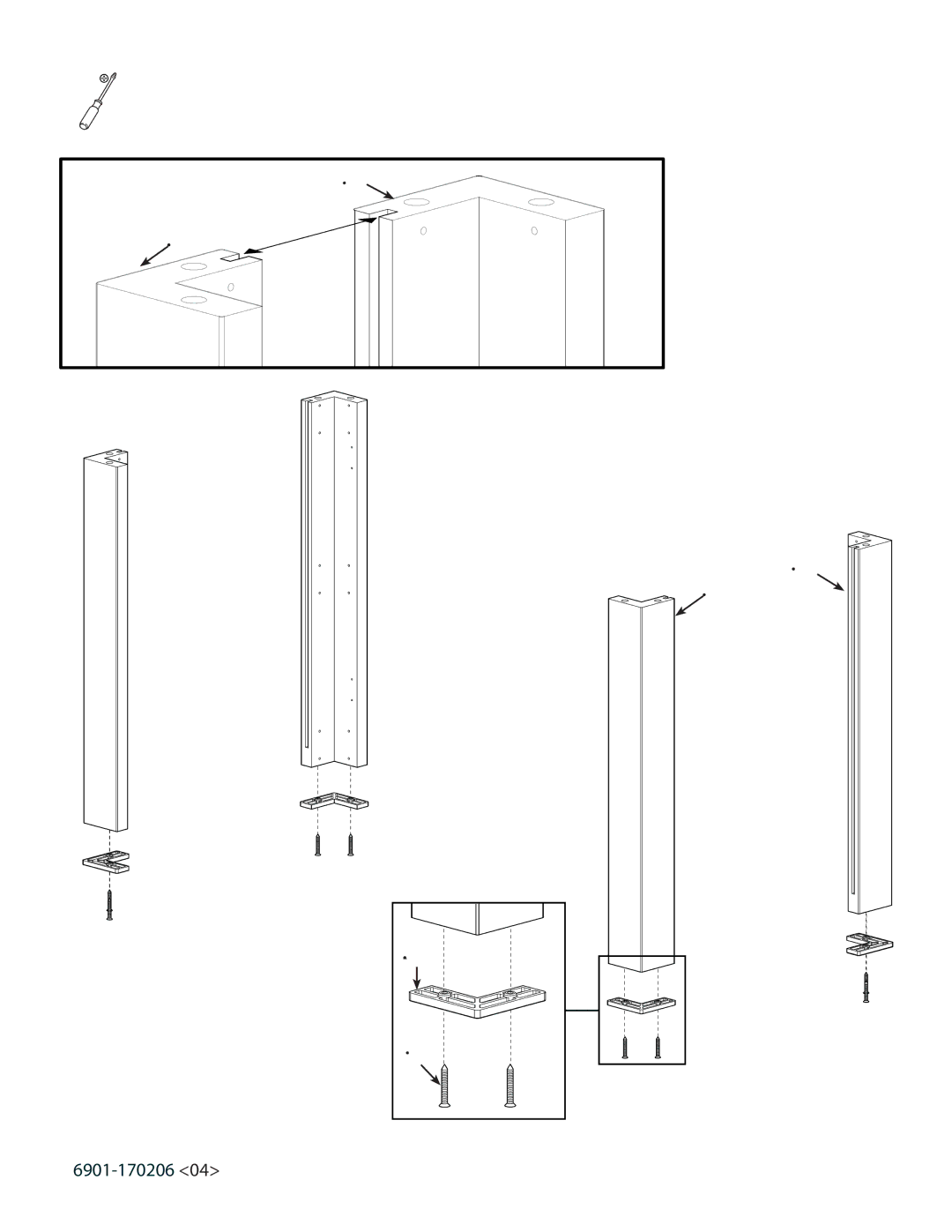 Sanus Systems DFV49 important safety instructions 6901-170206 