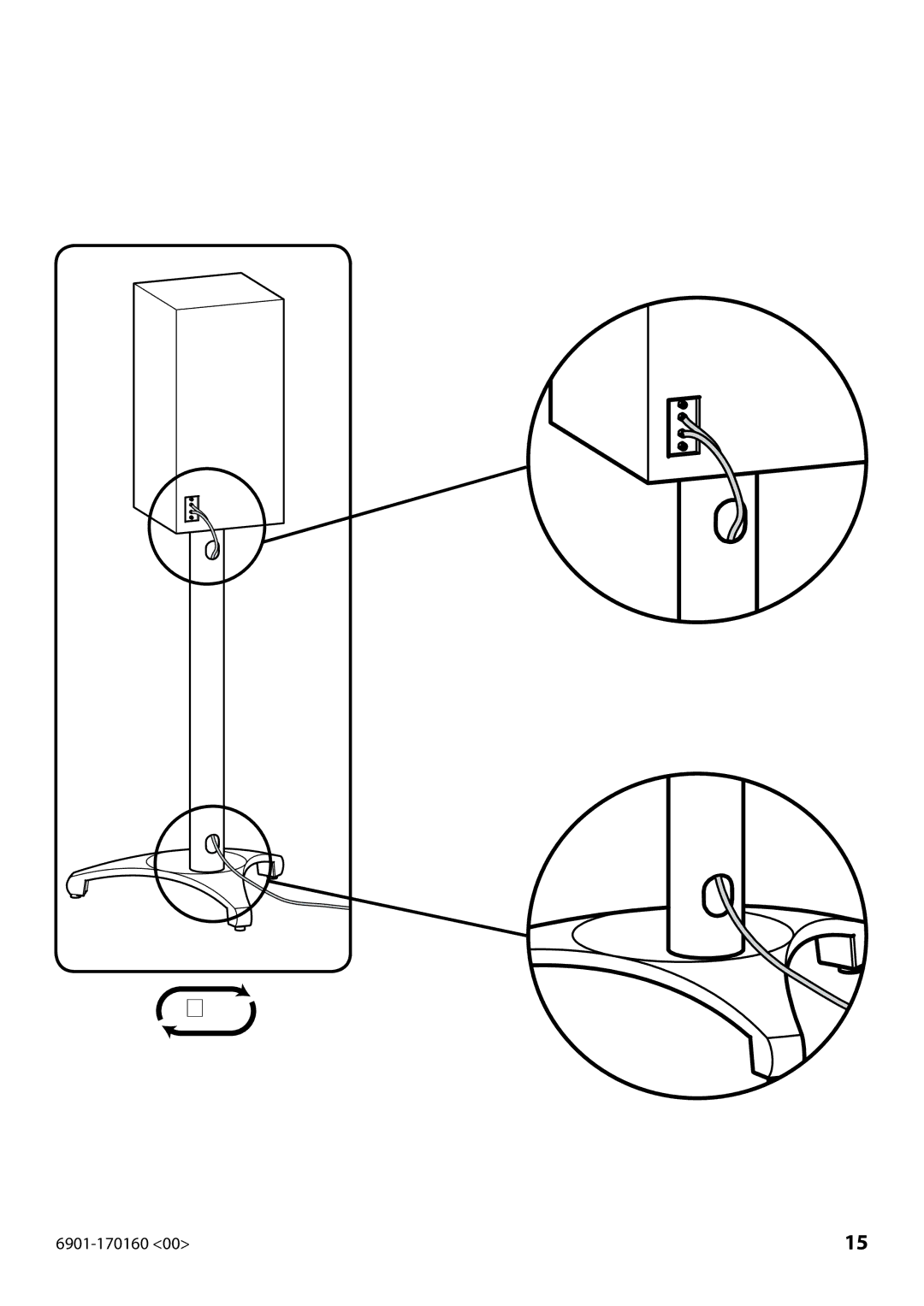 Sanus Systems EF24, EF20, EF28 manual 6901-170160 