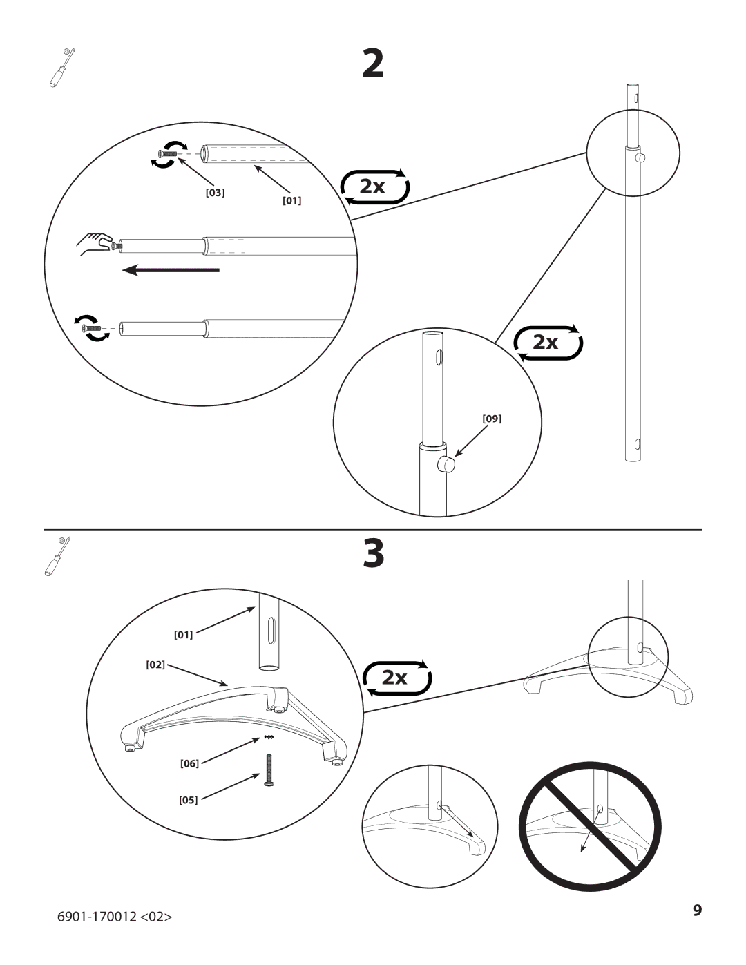 Sanus Systems EFSat important safety instructions 6901-170012 