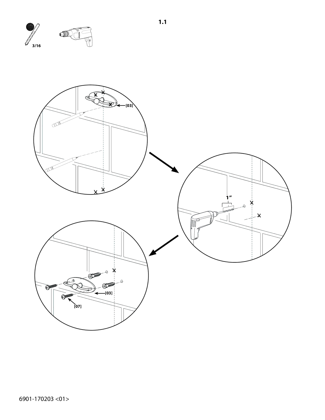 Sanus Systems ELM302 manual 6901-170203 