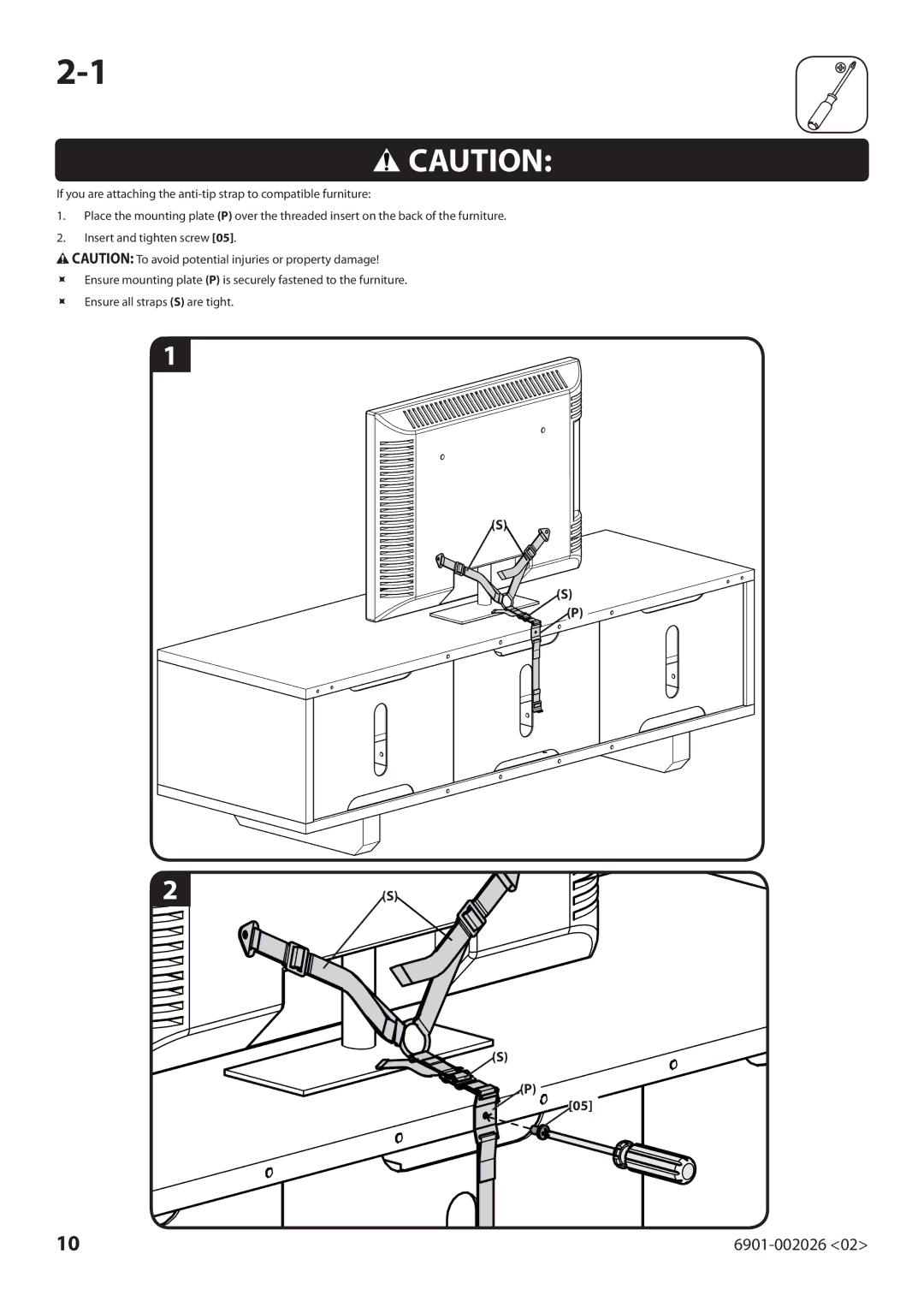 Sanus Systems ELM701 manual 6901-002026 