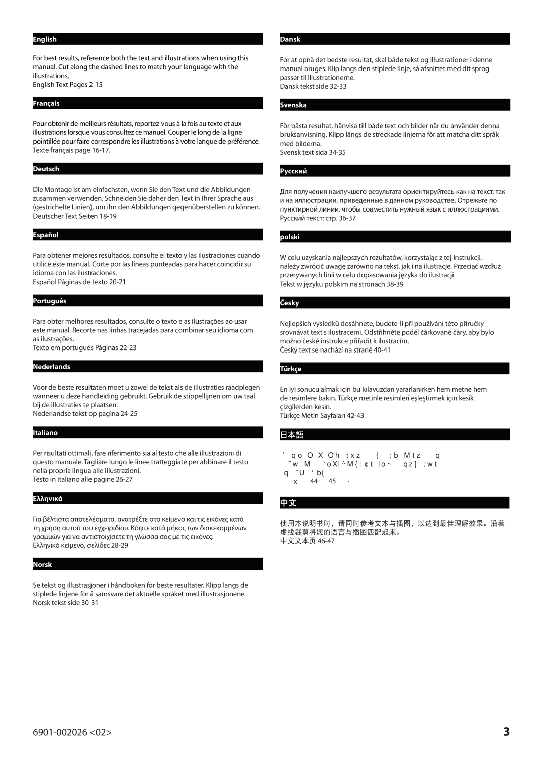 Sanus Systems ELM701 manual 6901-002026 