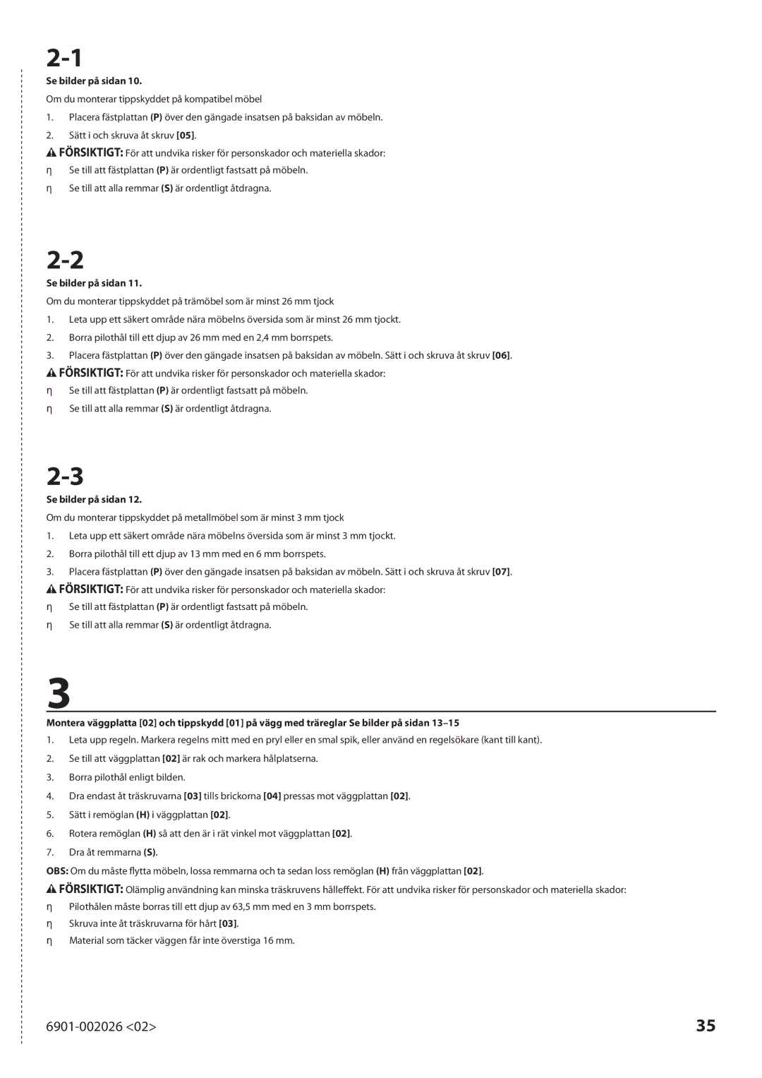 Sanus Systems ELM701 manual Se bilder på sidan 