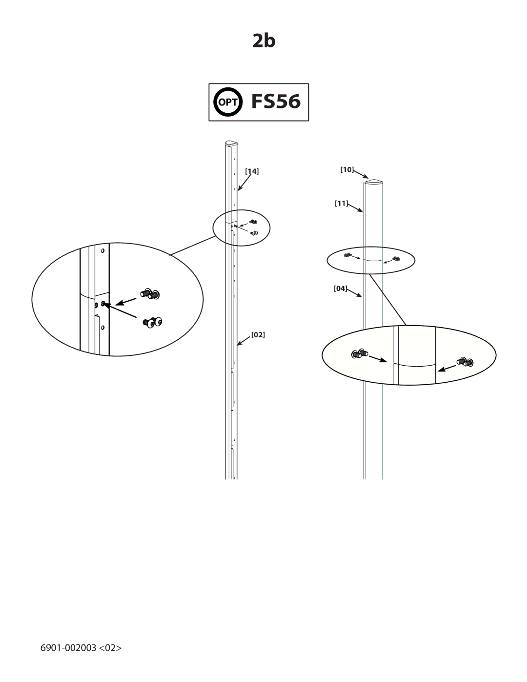 Sanus Systems FS56, FS46 important safety instructions 1410 