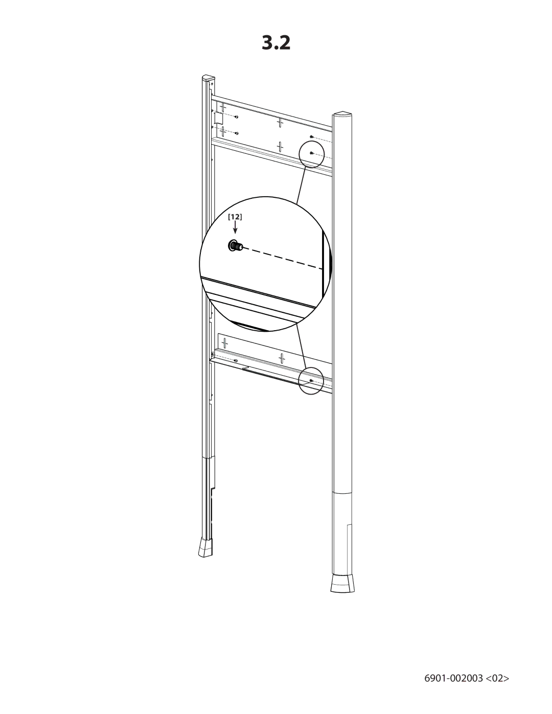 Sanus Systems FS46, FS56 important safety instructions 6901-002003 