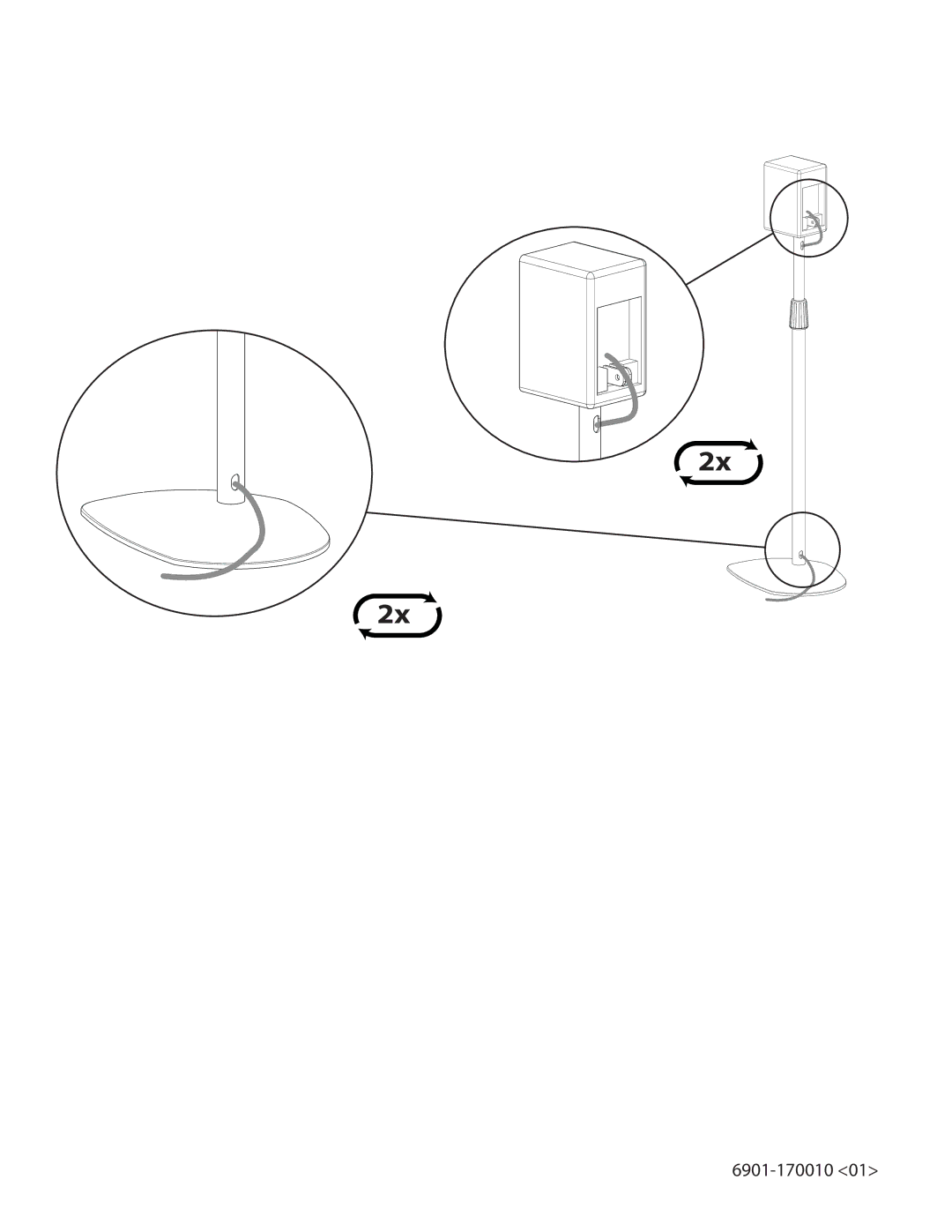 Sanus Systems HF1 important safety instructions 6901-170010 