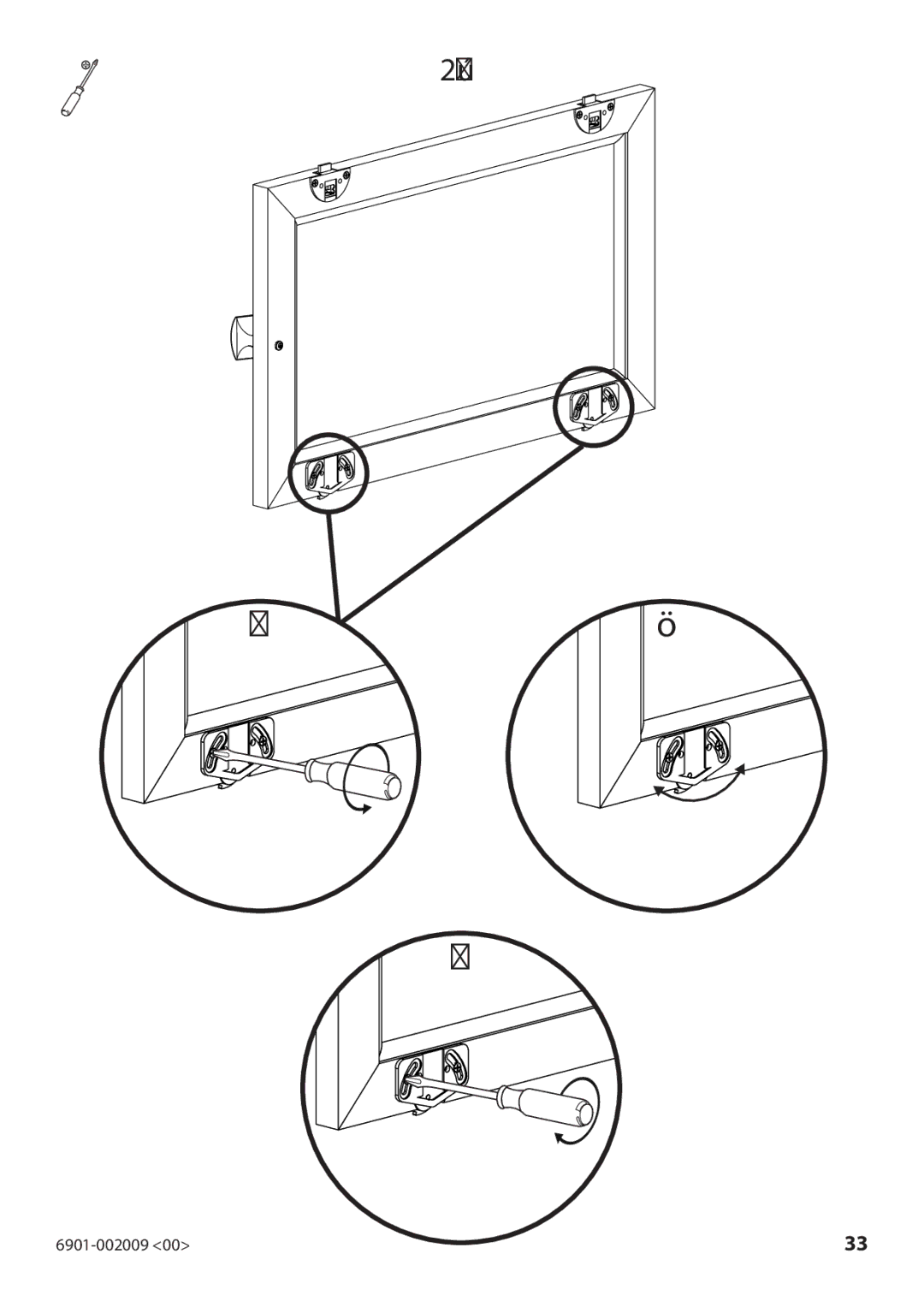 Sanus Systems JFV60 manual 6901-002009 