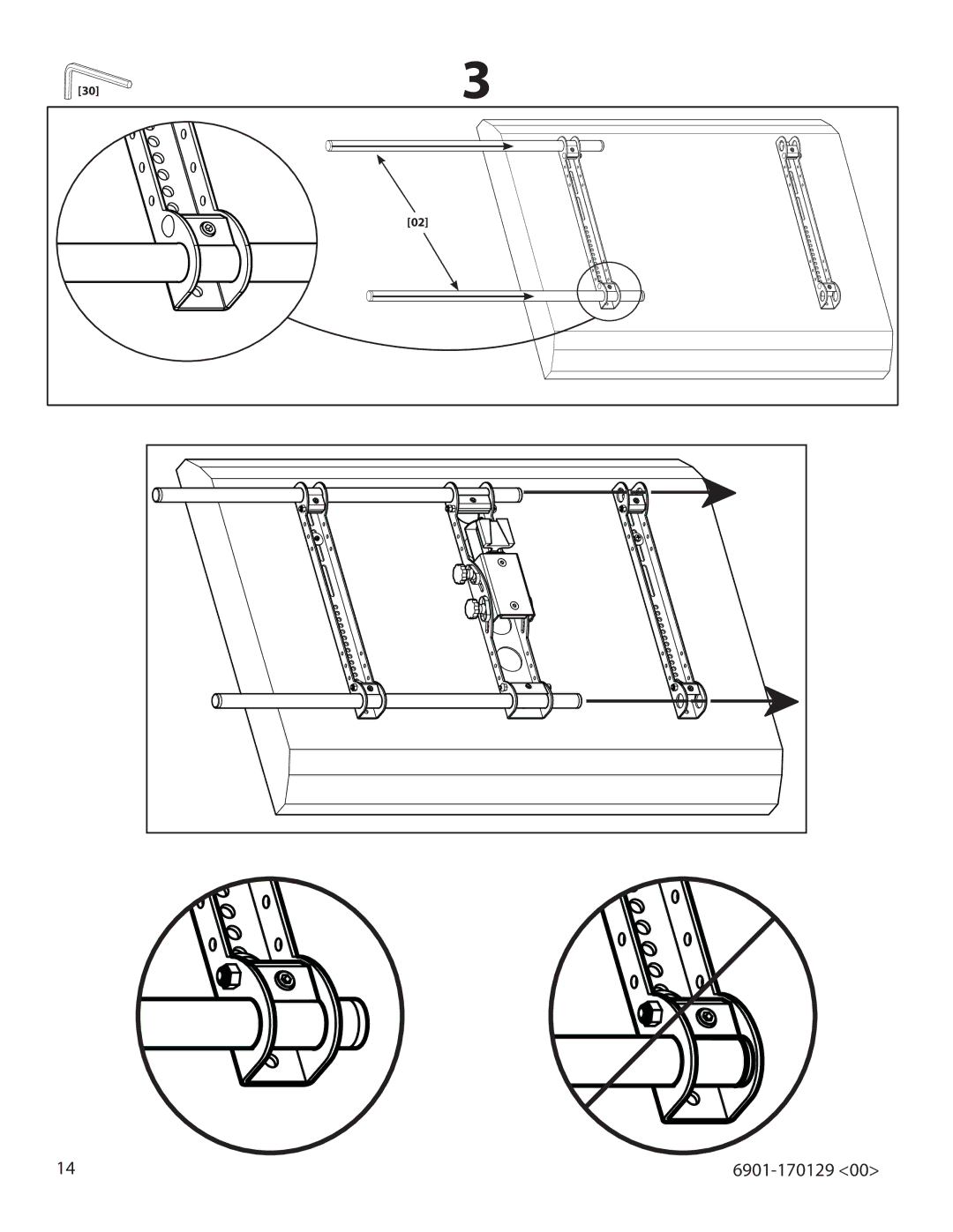 Sanus Systems LC2A important safety instructions 6901-170129 