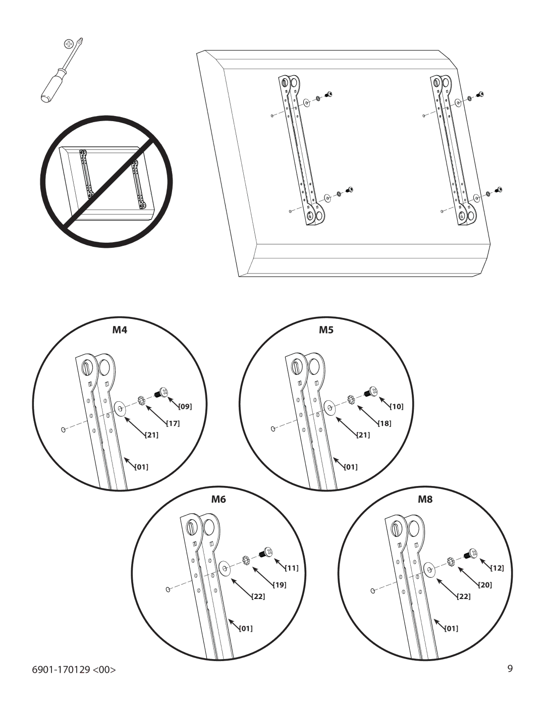 Sanus Systems LC2A important safety instructions 6901-170129 