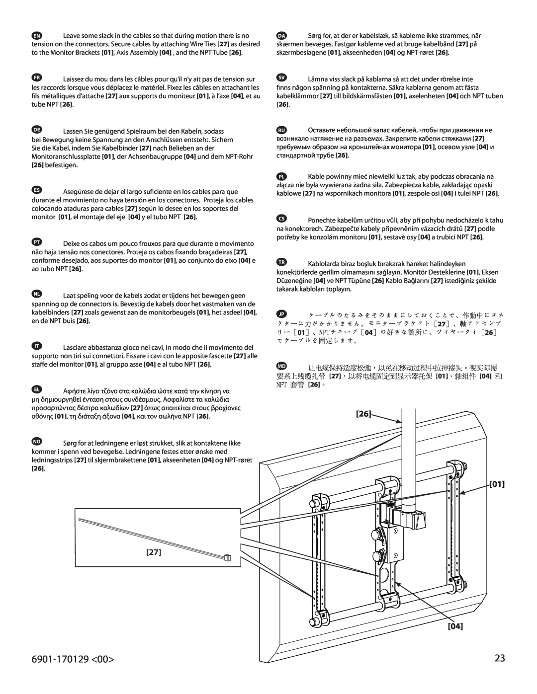 Sanus Systems LC2A important safety instructions 6901-170129 