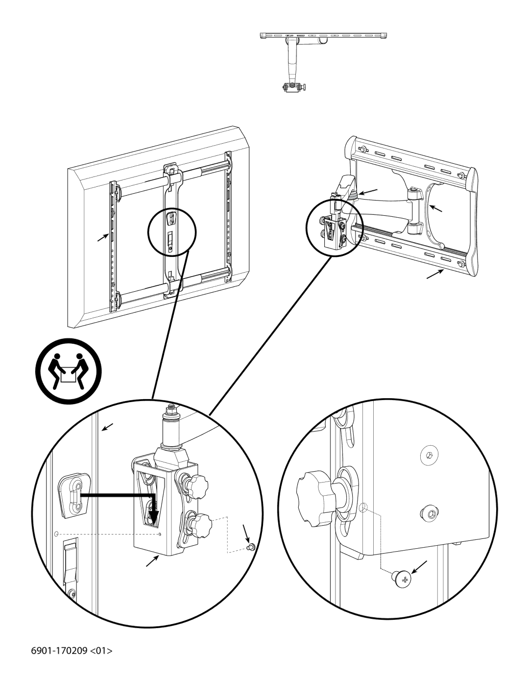 Sanus Systems LF228 important safety instructions 6901-170209 