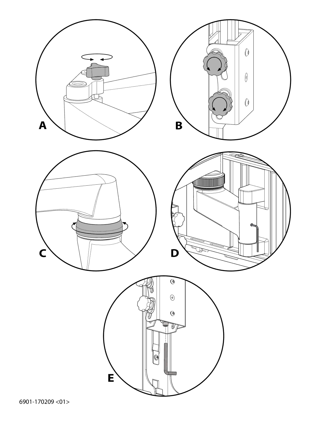 Sanus Systems LF228 important safety instructions 6901-170209 