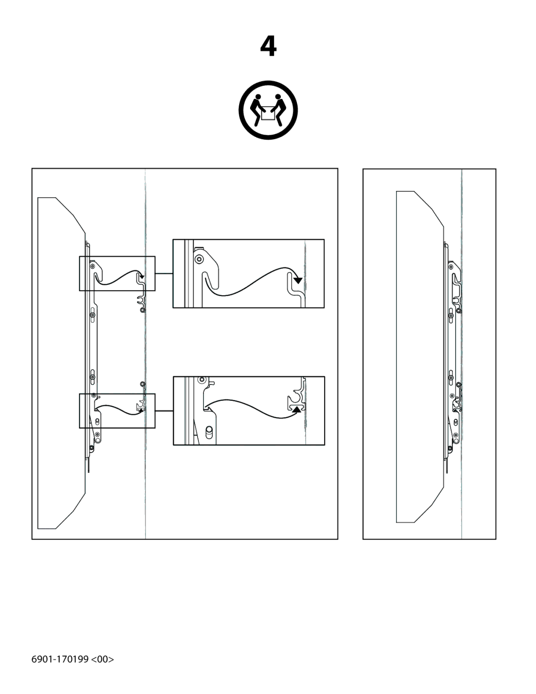 Sanus Systems LL22 manual 6901-170199 