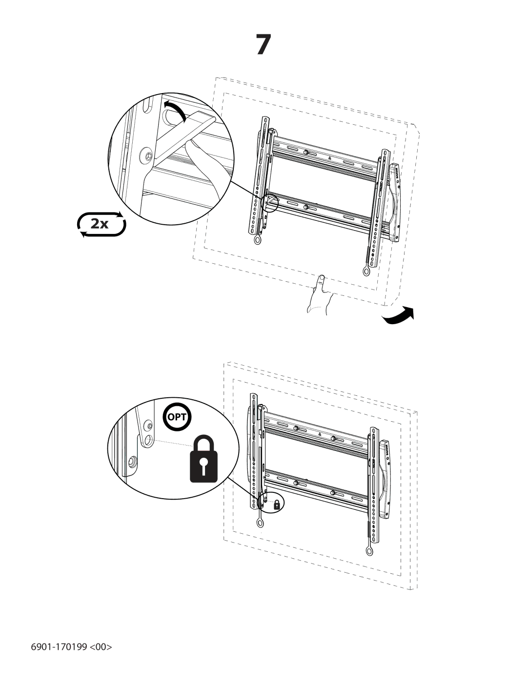 Sanus Systems LL22 manual Opt 