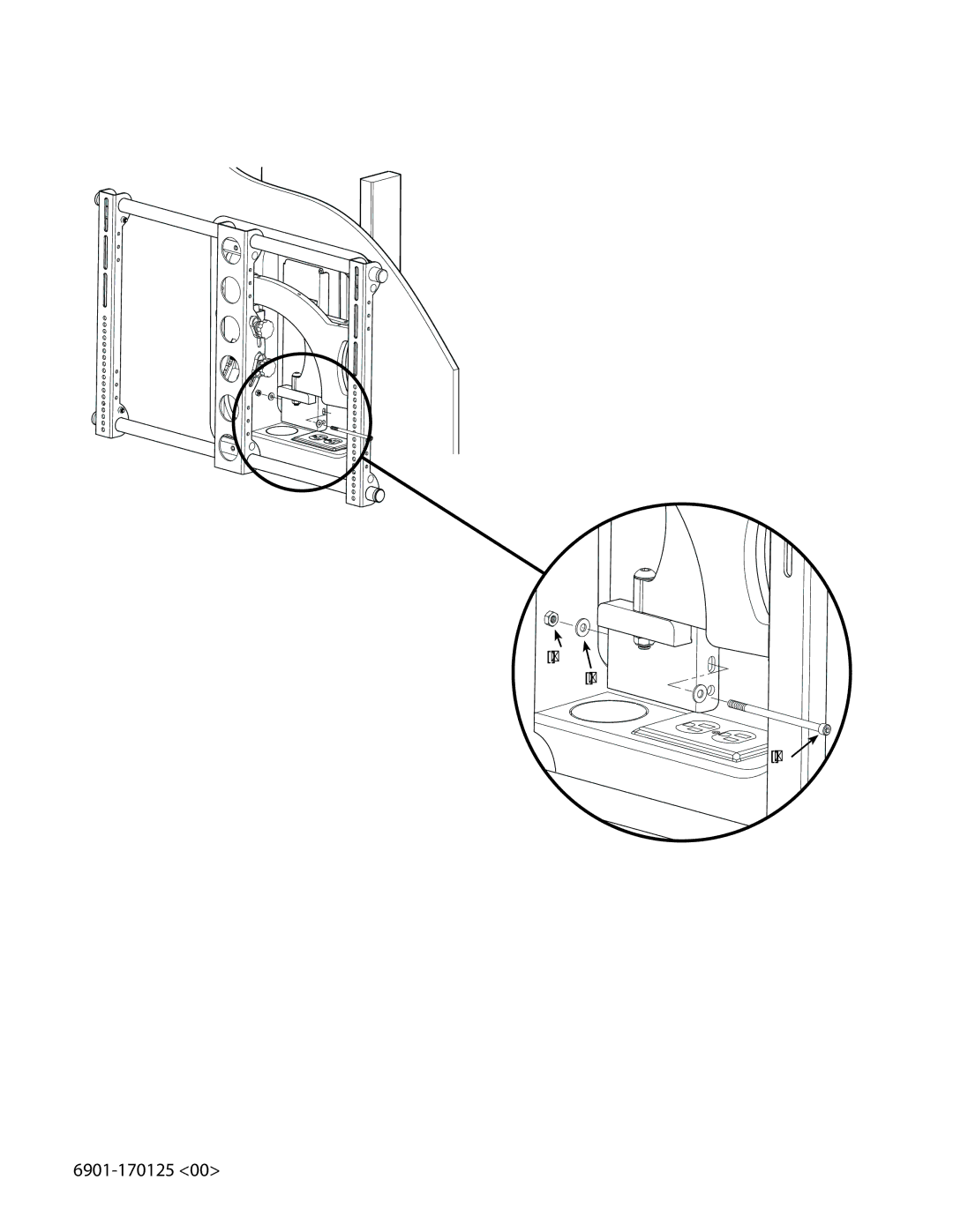 Sanus Systems LRF118-B1 manual 6901-170125 