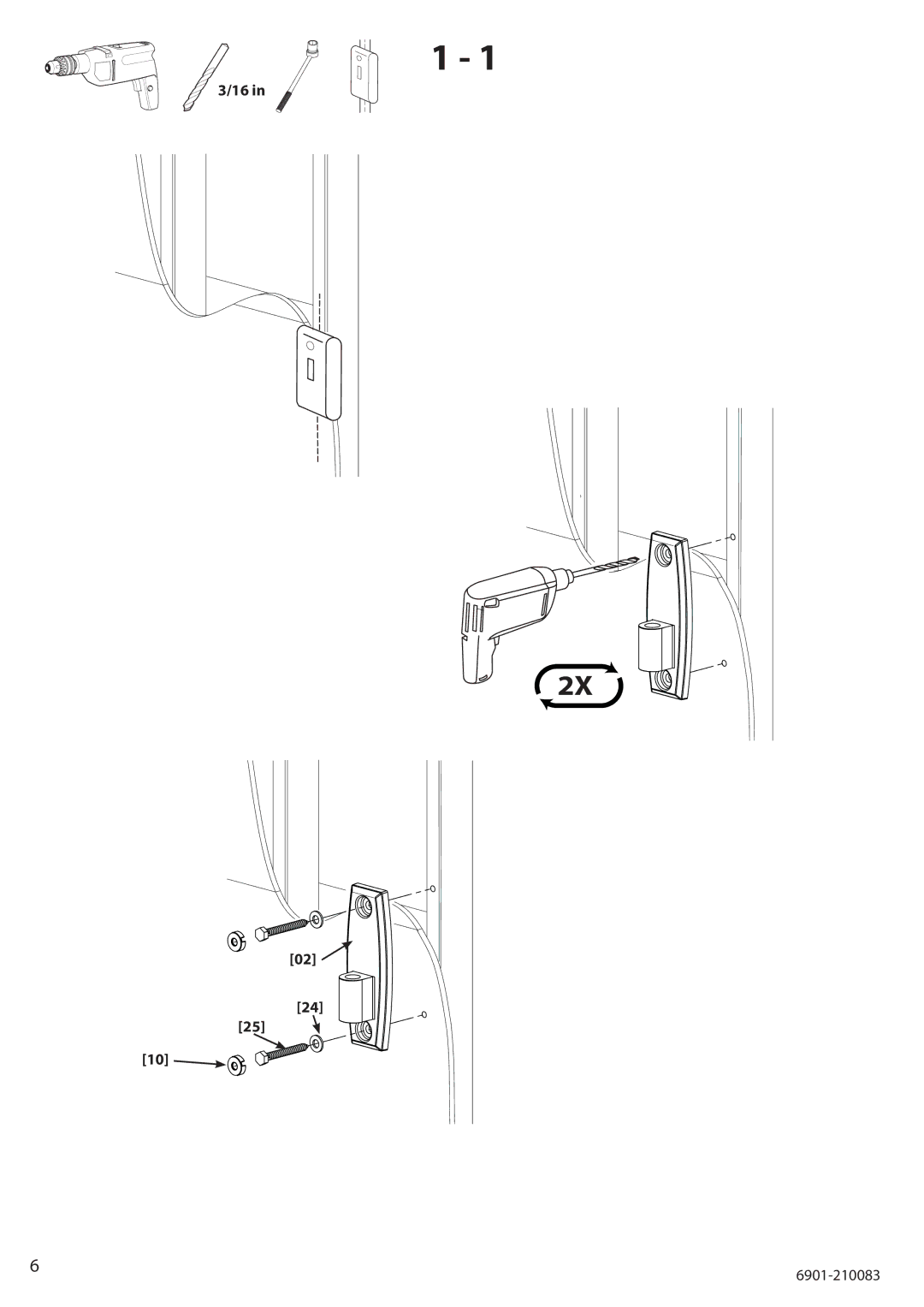 Sanus Systems MF203 manual 6901-210083 