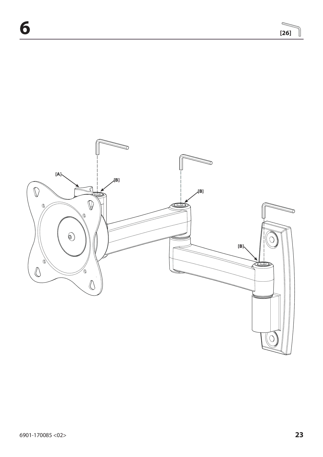 Sanus Systems MF215 manual 6901-170085 