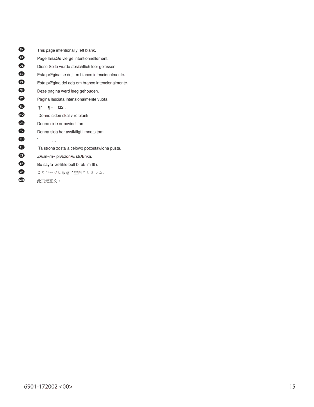 Sanus Systems LL11, ML11 important safety instructions Diese Seite wurde absichtlich leer gelassen, このページは故意に空白にしました。 